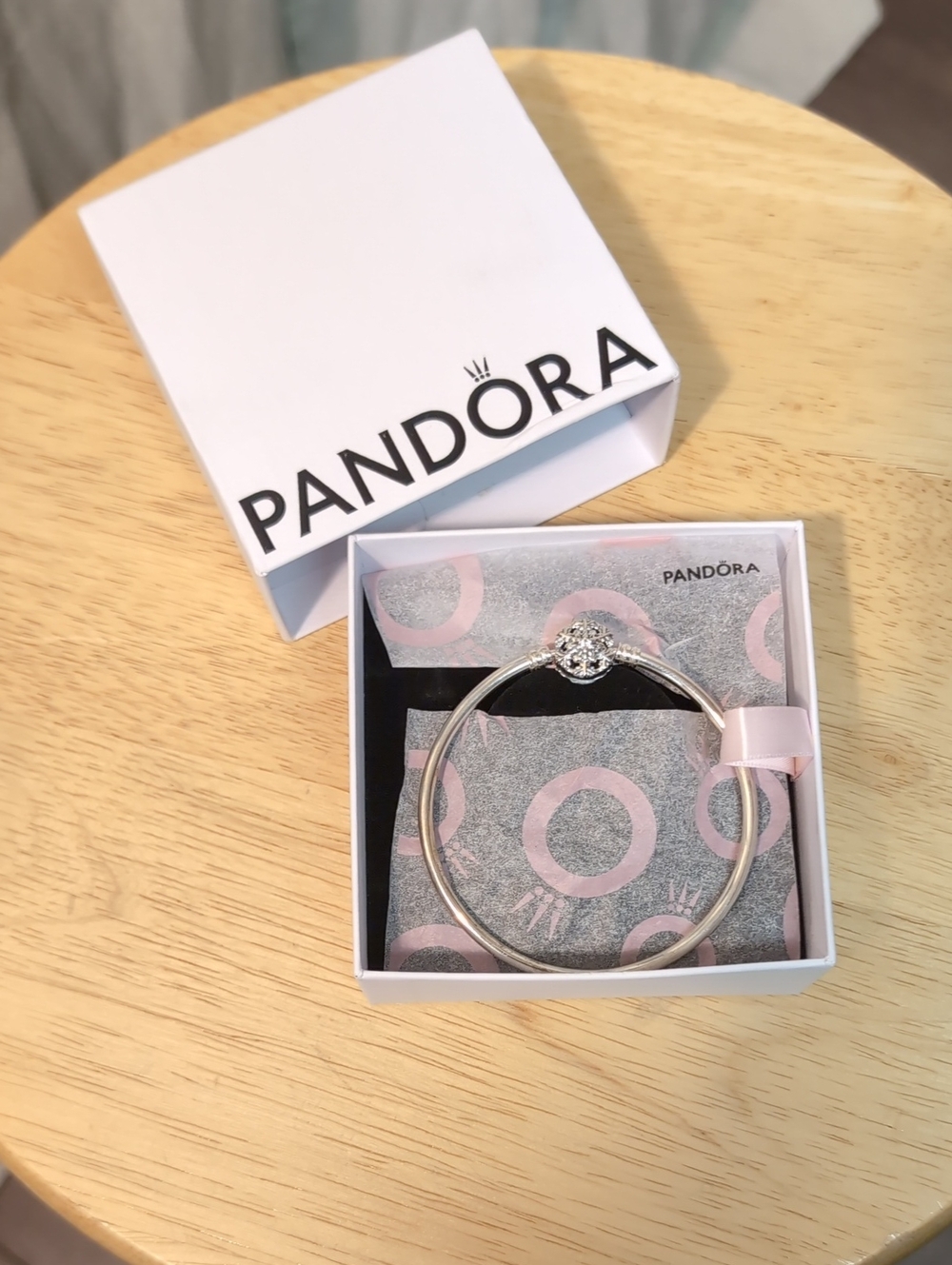 Pandora Moments | Sterling Silver Bangle Bracelet